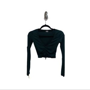 Sunday Best Dark Green Fitted Long Sleeve